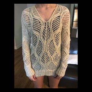 Woven Sweater